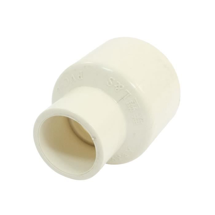 Slip X Slip Coupleur Raccord Droit Tuyau Eau En Pvc Blanc 40 X