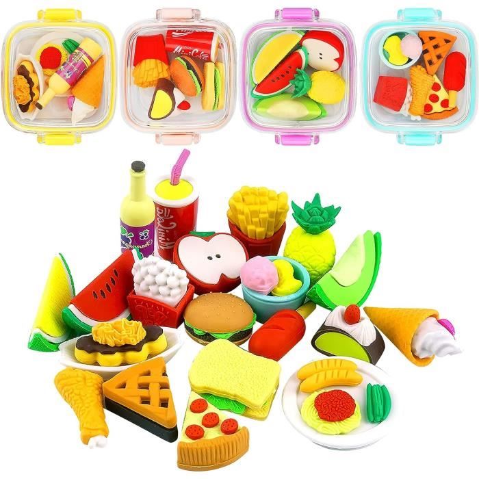 Lot de 3 gommes Pixel Party - Maped ance