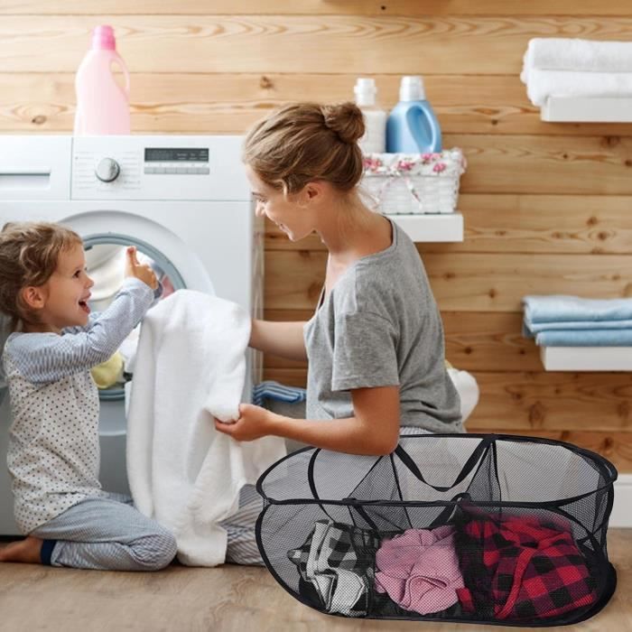 Vincente Panier à Linge En Filet | Sac à Pinces à Linge En Maille Multi