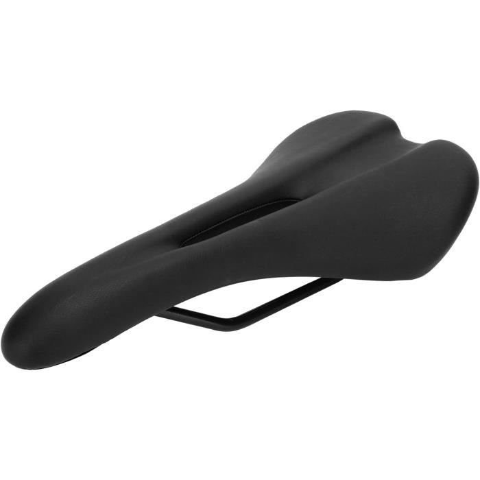 Selle De Vélo Extra Large Avec Dossier - Cuir, Réglable - Pour Homme Et Femme, Vélos Électriques - Confort Maximale - 3