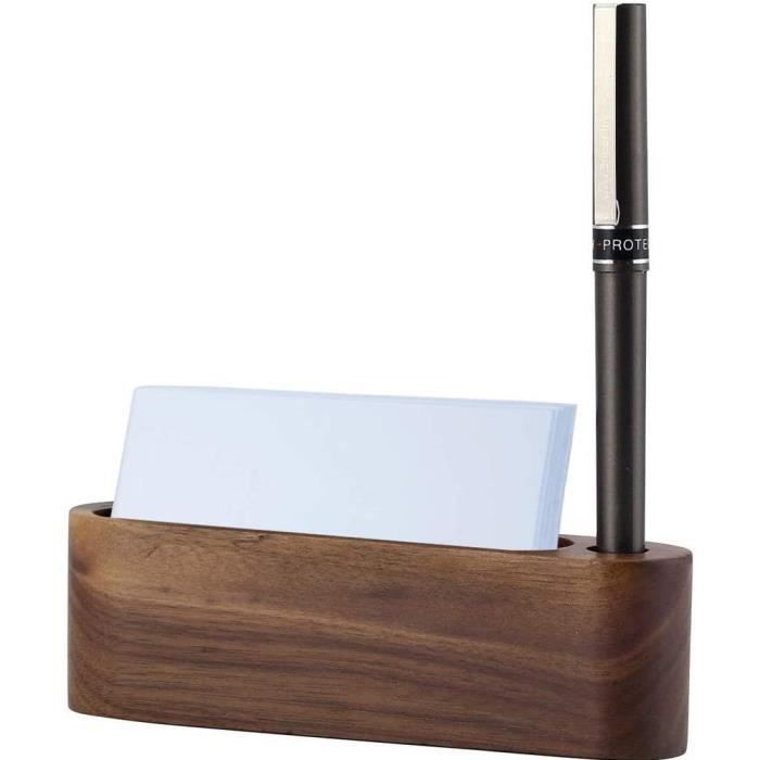 Porte-cartes De Visite En Bois Personnalisé Pour Bureau Avec Gravure Et Incrustation, Rangement Pour Cartes De Visite, étui Pour Cartes De Visite - Canada