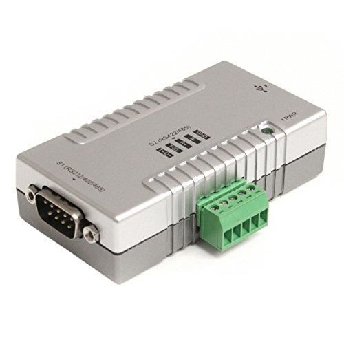 StarTech.com Adaptateur USB vers 2 Ports Série RS232 RS422 RS485 - Mémorisation de Port COM (ICUSB2324852) ICUSB2324852