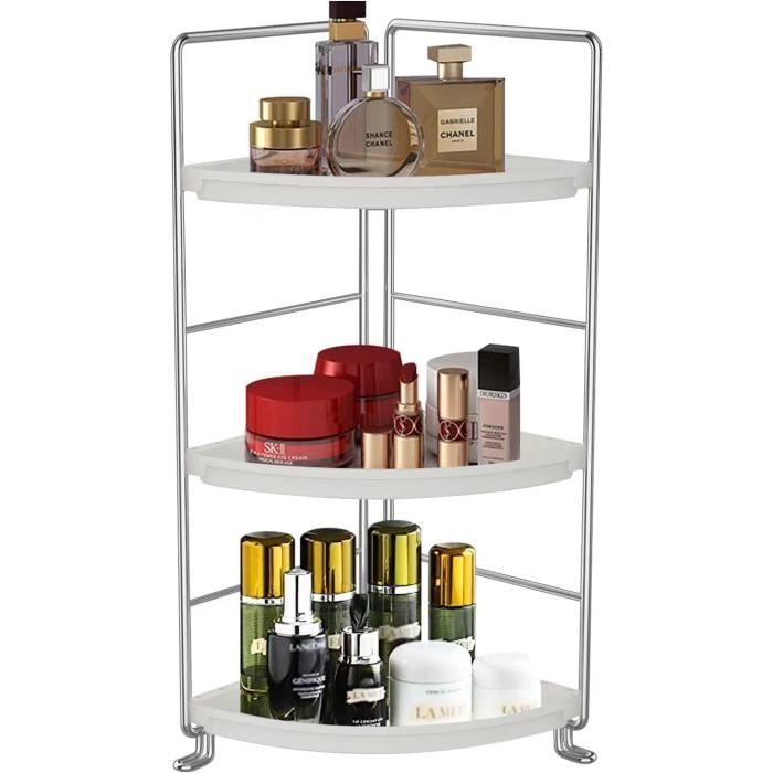 Etagère Salle De Bain 2 Niveaux Winter Shore - Organiseur Cosmétiques Et Parfums Sur Plan De Travail