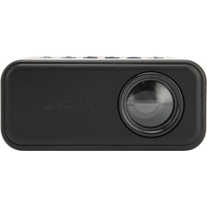 Mini Projecteur Home Cinéma 4K, Portable 1080p, Compatible