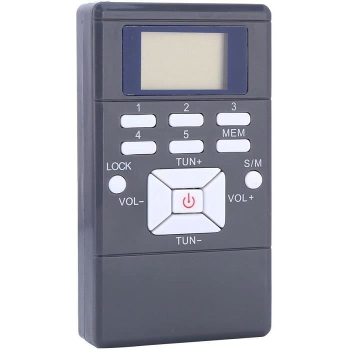 Radio De Poche FM/AM Sunstech RPC6 - Portable Mini, Piles AAA, écouteurs Inclus - Bleu - 2