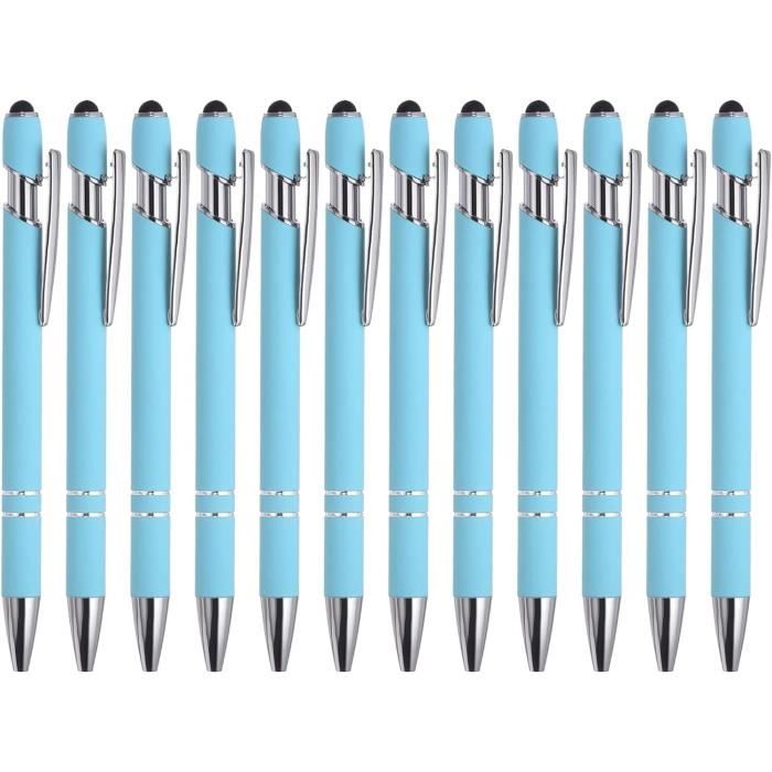 Lot De 2 Stylos 3-en-1 Zaplyte - Bille + Stylet + Lampe LED - Encre Bleue