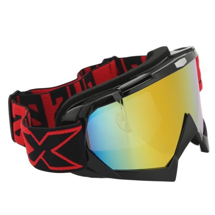 VGEBY Lunettes hors route Lunettes de motocross Dirt Bike Lunettes de VTT Lunettes de protection tout-terrain Anti-dérapant