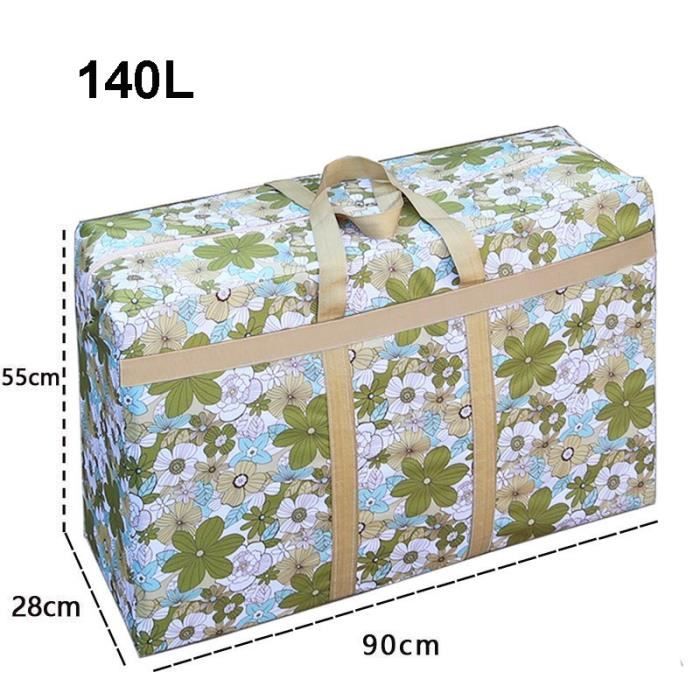 Sac De Rangement Étanche 140L ITODAUK - Pour Vêtements, Couette, Voyage | Noir