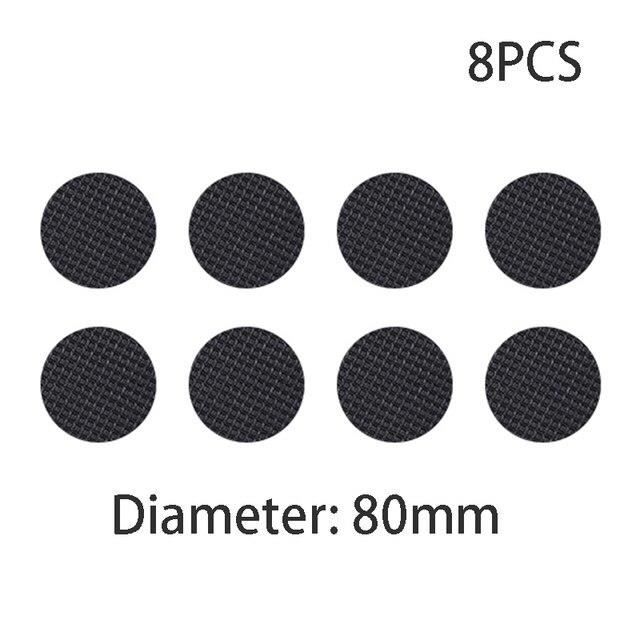 10 Coussinets Anti-Vibration Pour Haut-Parleurs - Pieds Ampli, Caisson De Basse, 30x30x8mm Noir
