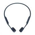 AFTERSHOKZ Casque avec micro oreille dégagée montage derrière le cou Bluetooth sans fil - Bleu nuit-1