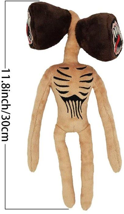 Poupées en peluche tête de sirène pliable de 55CM, jouets en peluche, ornements de bureau en peluche debout pour la décoration de bureau