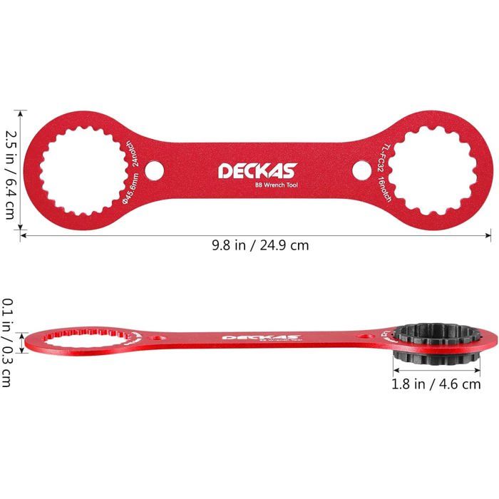 Clé De Pédalier DUB Multifonction – Compatible Shimano/SRAM, En Alu 6061 T6, Ultra-légère 54 G, Pour Atelier Ou Réparation Nomade