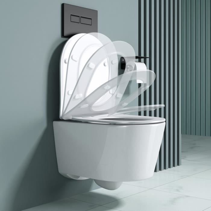 Meuble De Toilette Suspendu #2 - CPS Sélection Meuble Standard Pour WC  Suspendu, BA¢ti-support De, Interieur decor…