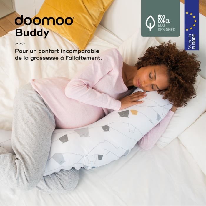 Babymoov Coussin de Maternité Doomoo - Buddy Risotto - Coussin