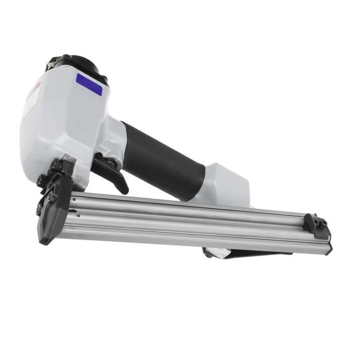 Zerone pistolet à clous pneumatique Cloueuse à main en acier allié pour outil de clouage