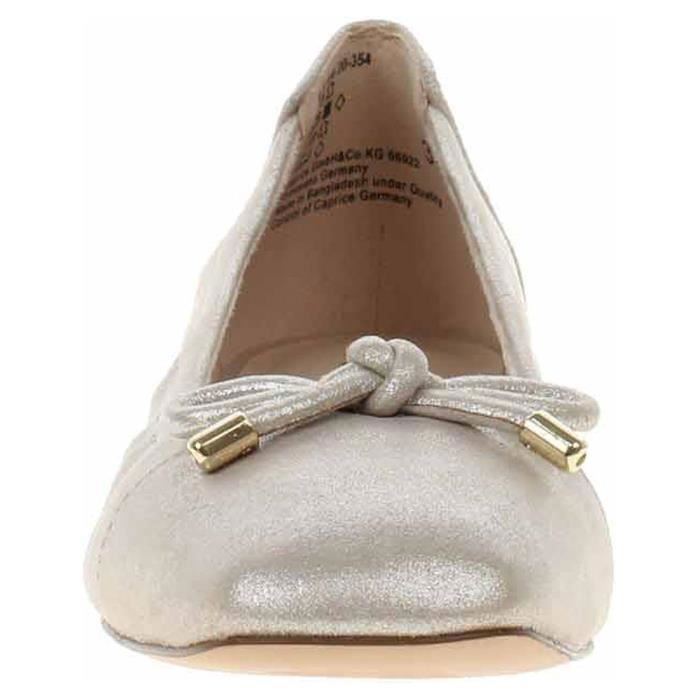 Chaussures Femme Caprice 992210420354 Argent Blanc Blanc