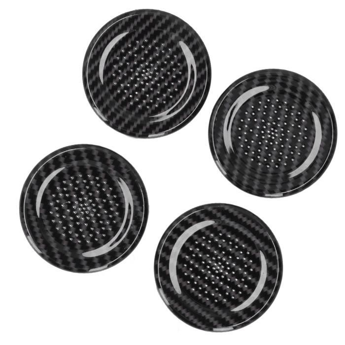 Lot De 4 Pieds D'isolation Anti-vibration Pour Enceintes, Ampli, Tourne-disque... - Noir - 39x13mm