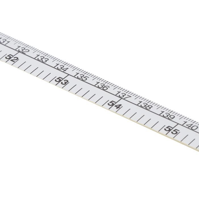 Mètre ruban de couture longueur : 1,50cm gradué cm/mm et pouce