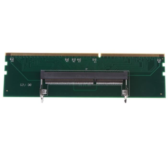2x DDR3 Laptop To Desktop Memory RAM Connector Adapter Converter ...