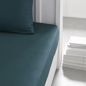 Drap housse + 160 x 200 cm - Linge de lit