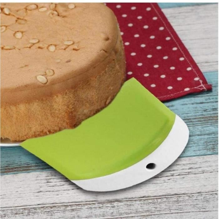 Plastique crème grattoir spatule réutilisable Cutter anti - adhésif cuisine  cuisson pâtisserie multifonction outil de cuisine pour hacher la crème