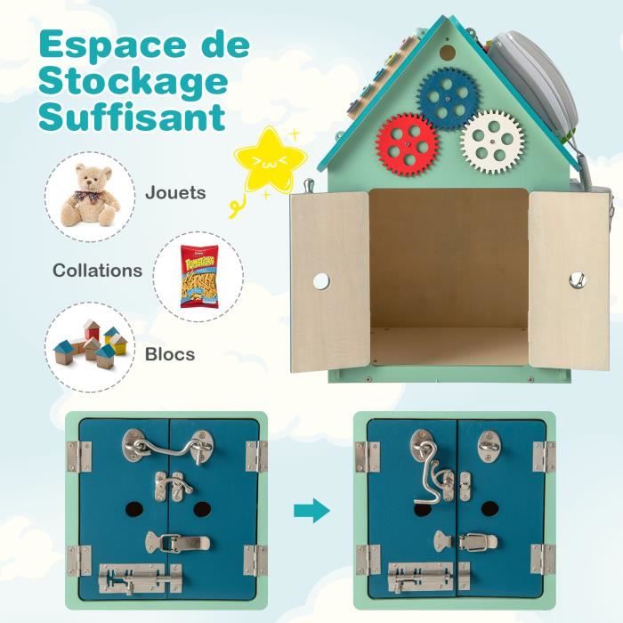 Blocs De Construction En Mousse DREAMADE – 6 Pièces Formes Et Couleurs Variées – éveil Et Motricité