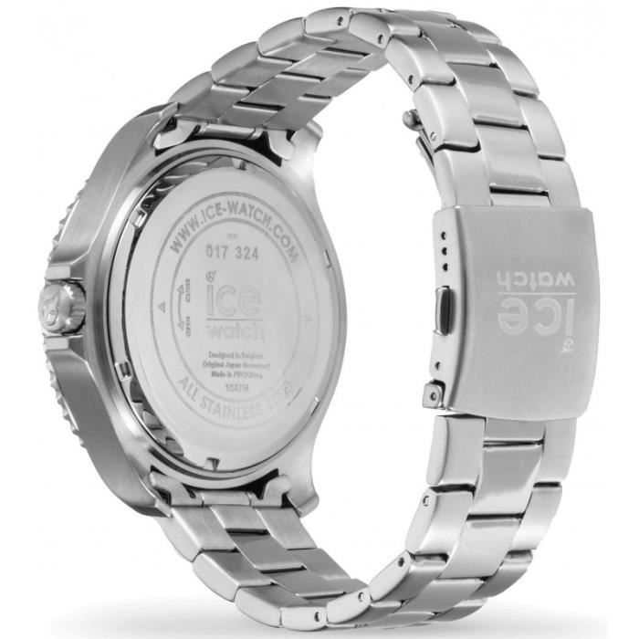 Montre ICE steel Marine silver pour homme ICE WATCH Bracelet en metal 017324 Bleu Sport Achat vente montre Homme Adulte Bleu Acier Cdiscount