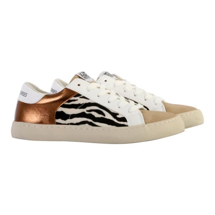 Basket best sale femme zebre