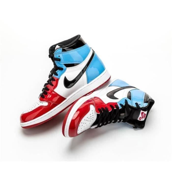 Air jordan 1 store rouge et bleu