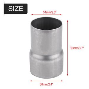 Raccord Échappement Acier Inoxydable Pour Kawasaki Z250 Ninja 250/300 2013-2016 - Connecteur Intermédiaire