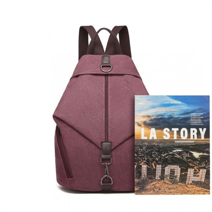 Sac à Dos Cartable En Cuir Vintage Pour Femmes - Marron, Taille M, Fait Main En Inde