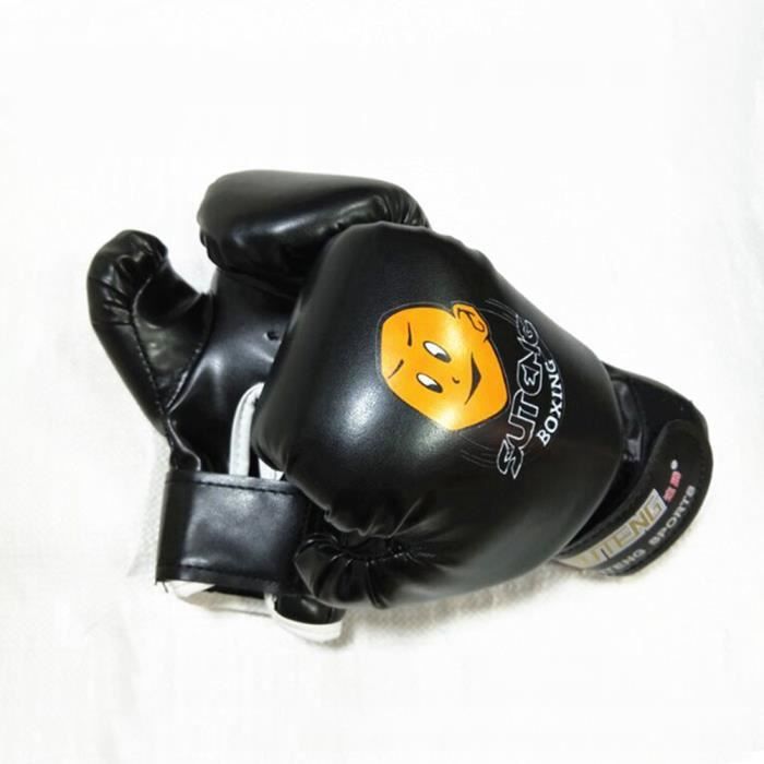 Sac Boxe Gants De Boxe Pour Enfants, Gants De Boxe Pour Jeunes, Gants De Boxe Pour Enfants 3-10 Ans Garu00e7ons Filles Tout-Petits Gants De Boxe En PU Dessin Animu00e9 Pour Sac De