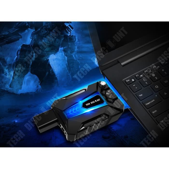 TD® Refroidisseur PC Ordinateur Portable Ventilateur Gamer USB Extracteur  d'air chaud haute performance léger Silencieux 17 pouces - Cdiscount  Informatique