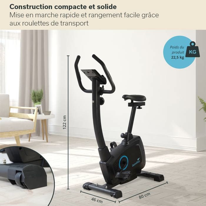 Skandika Velo Elliptique Kinomap Vélo D'appartement Skandika Bragi