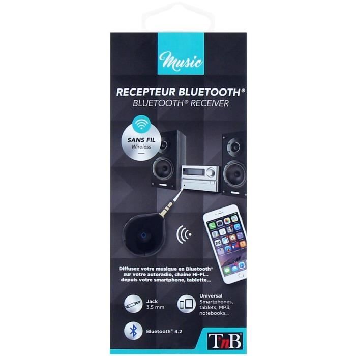 T'nB Récepeteur Bluetooth 4.1 - Jack 3,5 mm - Cdiscount TV Son Photo