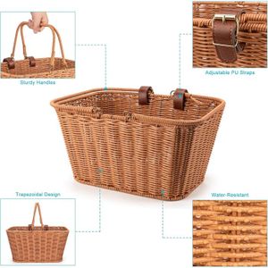Panier avant en métal pour vélo électrique - Accessoire de cyclisme - Pour Scooter - Noir - Sport Panier avant en métal pour vélo électrique - Accessoire de cyclisme - Pour Scooter - Noir - Sport