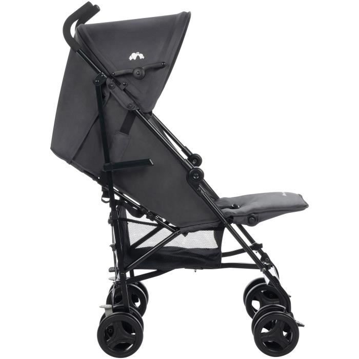 BEBECONFORT RAINBOW Poussette Canne 2eme age legere pliage facile multipositions 6 mois a 4 ans jusqu a 22 kg Mineral Graphite