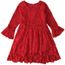 robe rouge printemps