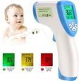 Thermomètre Bébés Thermomètre pour Enfants / Adultes / Surface des Objets, Thermomètre Frontal Infrarouge Numérique Sans Contact -0