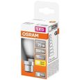 OSRAM - LED sphérique verre dépoli 2.5W b22 250lm 2700K chaud-0