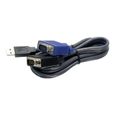 TRENDNET Câble KVM - 4,57 m USB - Noir-0