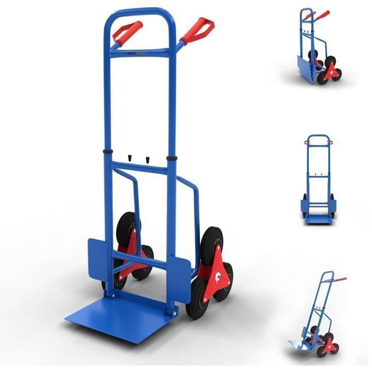 MAXCRAFT Diable Pliable Chariot de Transport Charge Max 150 kg Multi ...
