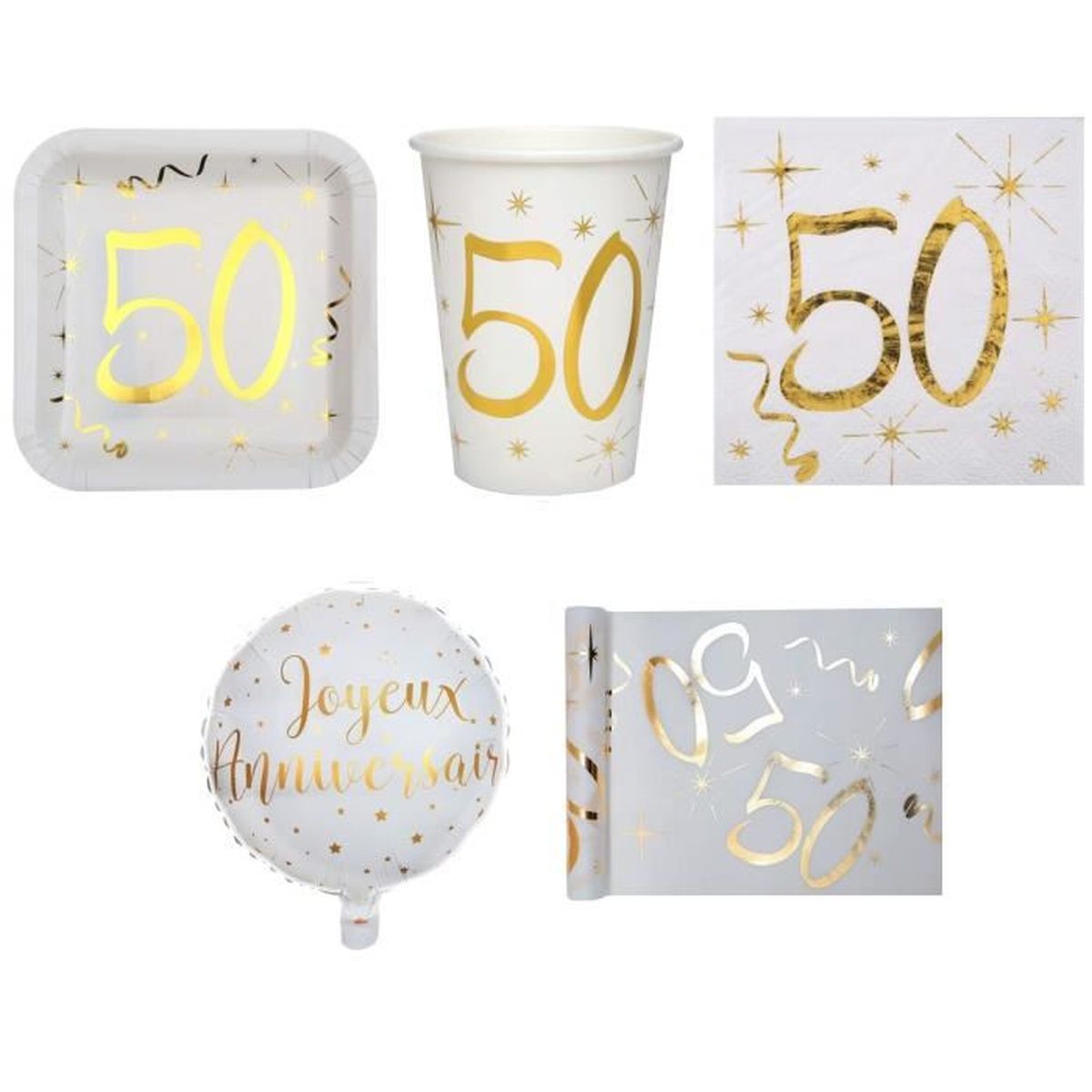 Decoration Anniversaire 50 Ans Achat Vente Decoration Anniversaire 50 Ans Pas Cher Soldes Cdiscount