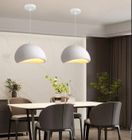 iDEGU 2pcs Moderne Suspension Luminaire Industriel Ciment 30cm Créatif Lustre Plafonnier Design Edison pour Salon Chambre,Blanc