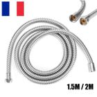 COBYE 1.5m Tuyau de Douche Flexible de Pommeau Acier Inoxydable Salle de Bain (1.5M)