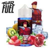 E-liquide Fighter Fuel(Fruits rouges,grenade,fraise et kiwi) Shigeri 100ml - 6mg