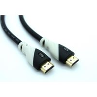 LCS -Noir et Gris 5M - Câble HDMI 4k 2.0 3D Full HD 2160p