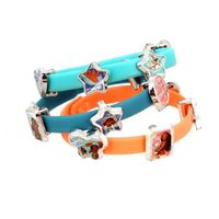 Bracelets VAIANA - 3 bracelets et 18 charms - Pour enfant à partir de 3 ans - Couleur bleue - Licence VAIANA