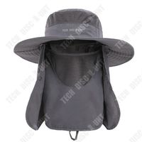 TD® Chapeau de soleil  Casquette de pêche solaire à séchage rapide pour l'été en plein air chapeau de soleil homme large bord 