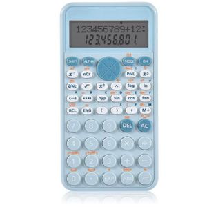 Calculatrice Scientifique Élève - Fonctions Étendues Pour Collège, Lycée Et Université - Affichage Naturel Et Touches Ergonomiques (Blanc)